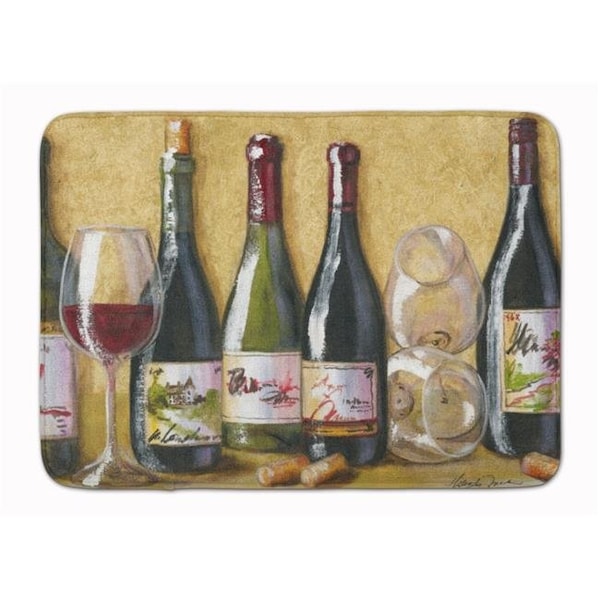 Carolines Treasures TMTR0271RUG Wine Du Vin by Malenda Trick Machine Washable Memory Foam Mat TMTR0271RUG - main